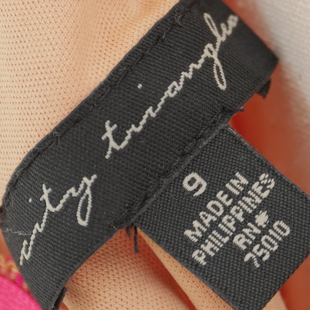 City Triangles Hot Pink Nude Lace Party Dress - Picture 2 of 14